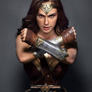 Wonder Woman - Real Size Silicone Bust - IN STOCK bust from Queen Studios for collectors, display and premium shelf presentation