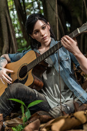 Ellie Realistic Silicone 1:1 Replica Cosplay Model Doll replica doll from Game Lady for collectors, display and premium shelf presentation