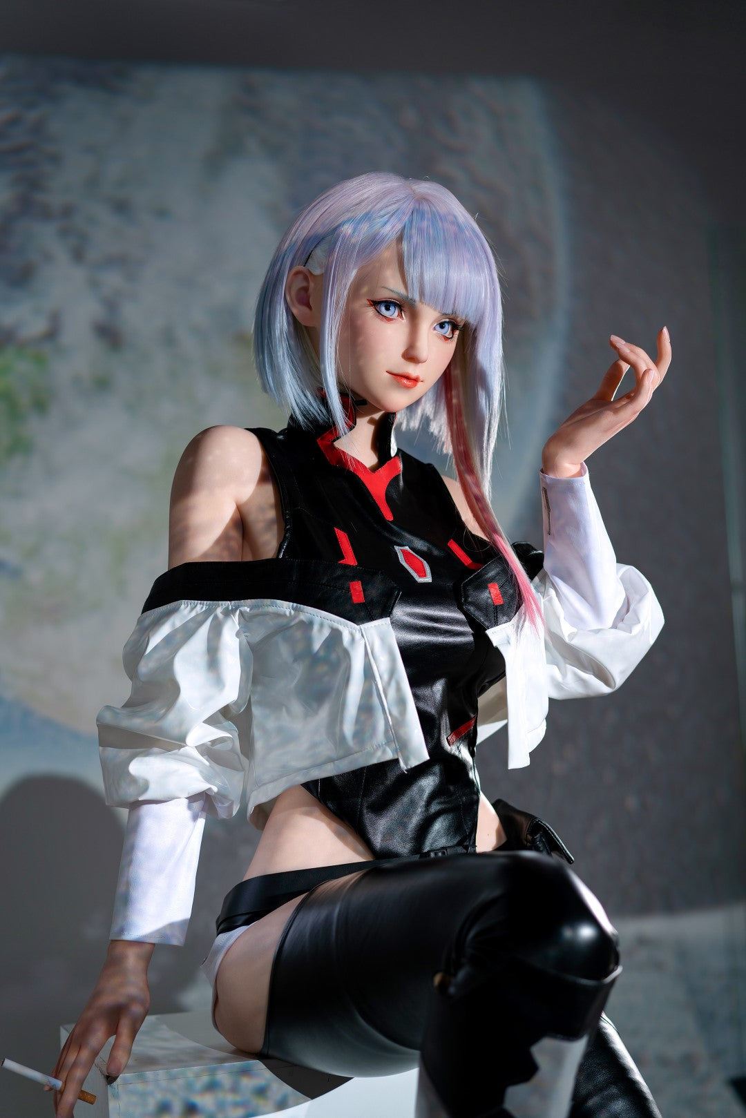 Lucyna Realistic Silicone 1:1 Replica Cosplay Model Doll replica doll from Game Lady for collectors, display and premium shelf presentation