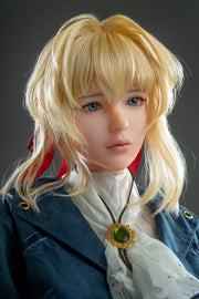 Violet Evergarden Realistic Silicone 1:1 Replica Cosplay Model Doll replica doll from Game Lady for collectors, display and premium shelf