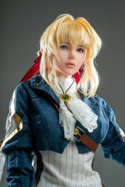 Violet Evergarden Realistic Silicone 1:1 Replica Cosplay Model Doll replica doll from Game Lady for collectors, display and premium shelf
