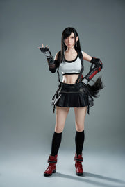 Tifa Realistic Silicone 1:1 Replica Cosplay Model Doll replica doll from Game Lady for collectors, display and premium shelf presentation