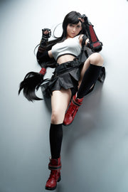 Tifa Realistic Silicone 1:1 Replica Cosplay Model Doll replica doll from Game Lady for collectors, display and premium shelf presentation