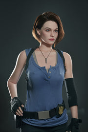 Jill Valentine - Realistic Silicone 1:1 Replica Cosplay Model Doll replica doll from Game Lady for collectors, display and premium shelf