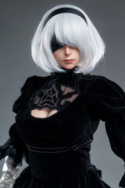 Yorha 2B - Realistic Silicone 1:1 Replica Cosplay Model Doll IN STOCK replica doll from Game Lady for collectors, display and premium shelf