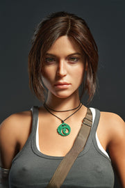 Lara Realistic Silicone 1:1 Replica Cosplay Model Doll replica doll from Game Lady for collectors, display and premium shelf presentation