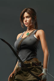 Lara Realistic Silicone 1:1 Replica Cosplay Model Doll replica doll from Game Lady for collectors, display and premium shelf presentation