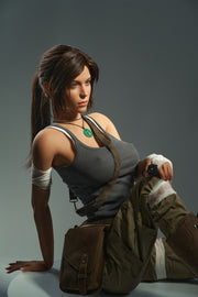 Lara Realistic Silicone 1:1 Replica Cosplay Model Doll replica doll from Game Lady for collectors, display and premium shelf presentation