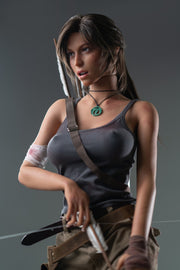 Lara Realistic Silicone 1:1 Replica Cosplay Model Doll replica doll from Game Lady for collectors, display and premium shelf presentation