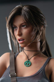 Lara Realistic Silicone 1:1 Replica Cosplay Model Doll replica doll from Game Lady for collectors, display and premium shelf presentation