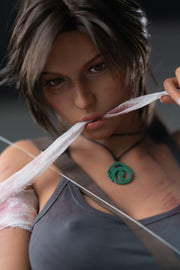 Lara Realistic Silicone 1:1 Replica Cosplay Model Doll replica doll from Game Lady for collectors, display and premium shelf presentation